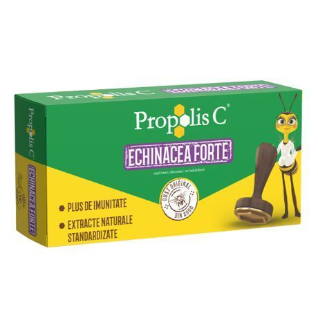 Propolis C Echinacea Forte, 30 cpr, Fiterman